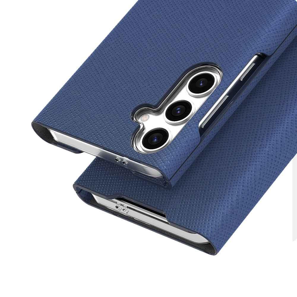 Galaxy S24 Ultra Araree Bonnet Dairy Stand Wallet Case - Ash Blue Galaxy S24 Ultra Araree Bonnet Dairy Stand Wallet Case - Ash Blue